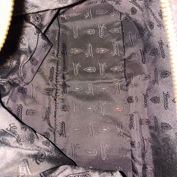 GUCCI Brown Leather Medium Jockey Hobo Bag with gold hardware - Picture 12 of 16